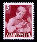 KLICKEN ZU BRIEFMARKENSATZ "BAUERNSATZ" FUERSTENTUM LIECHTENSTEIN